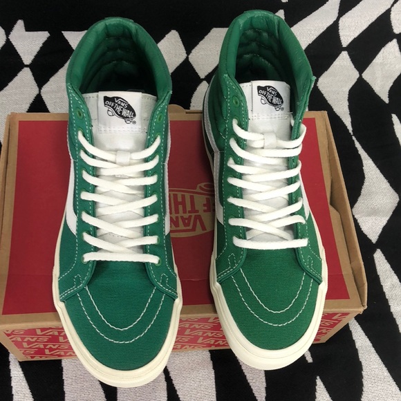 Vans Sk8-Hi Reissue 10 Oz. Canvas Verdant Greens’ - Picture 5 of 6
